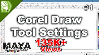 Coreldraw tool settings - 1 screenshot 1