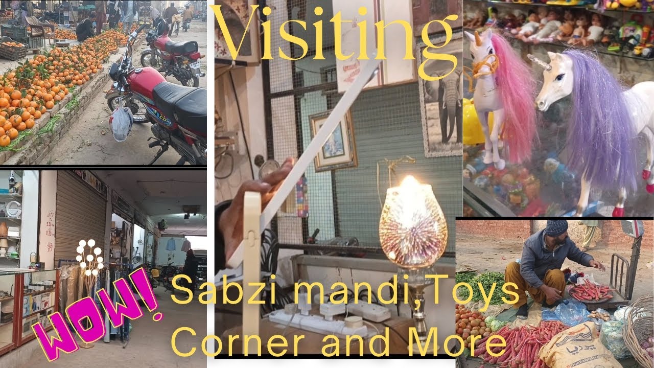 Local Market Tour| Vegetables, Toys & Decoration Shopping Vlog✨🧸 