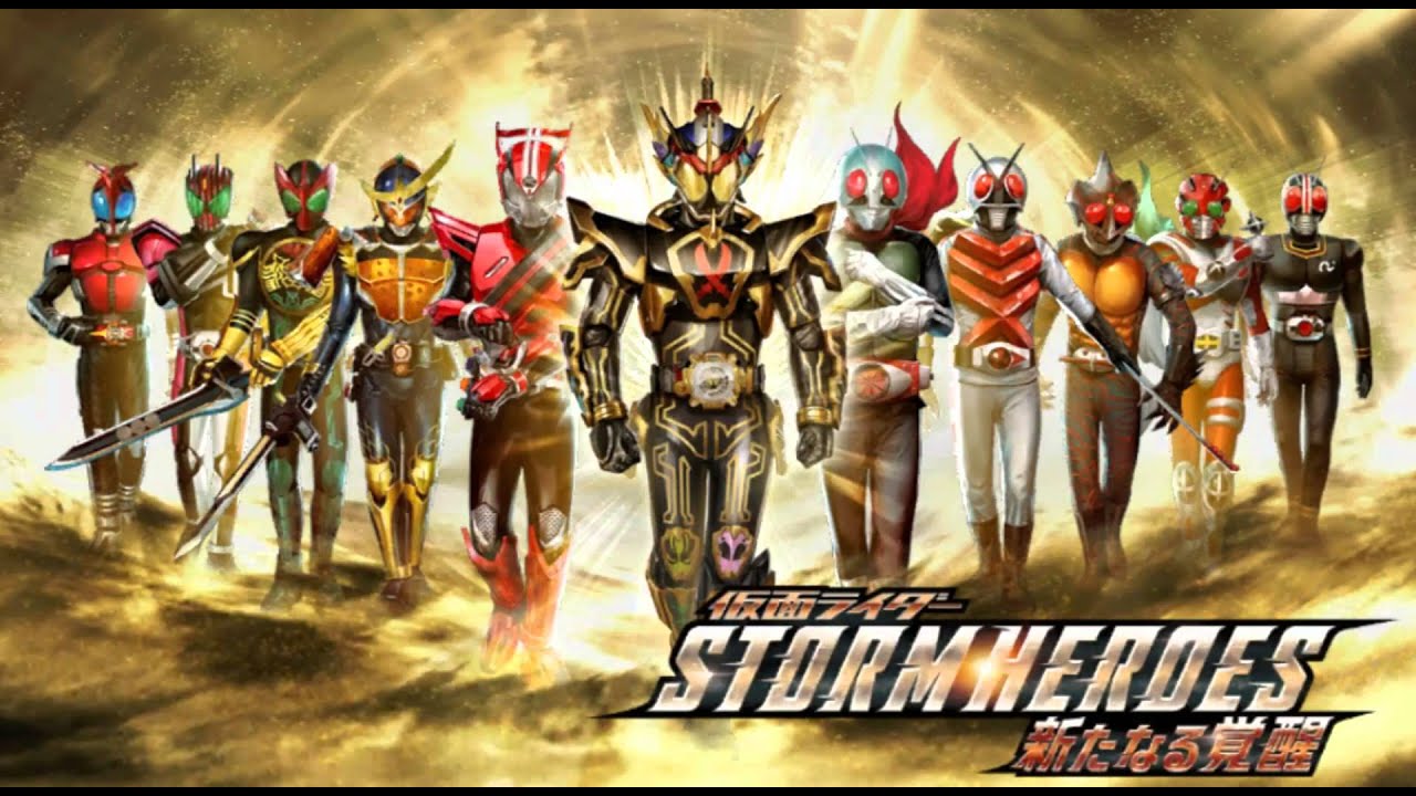 kamen rider storm heroes data