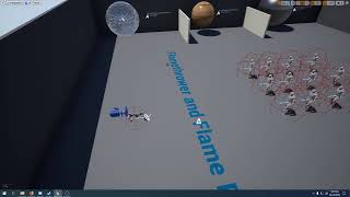 UE4 WIP Flamethrower with Flame Propagation