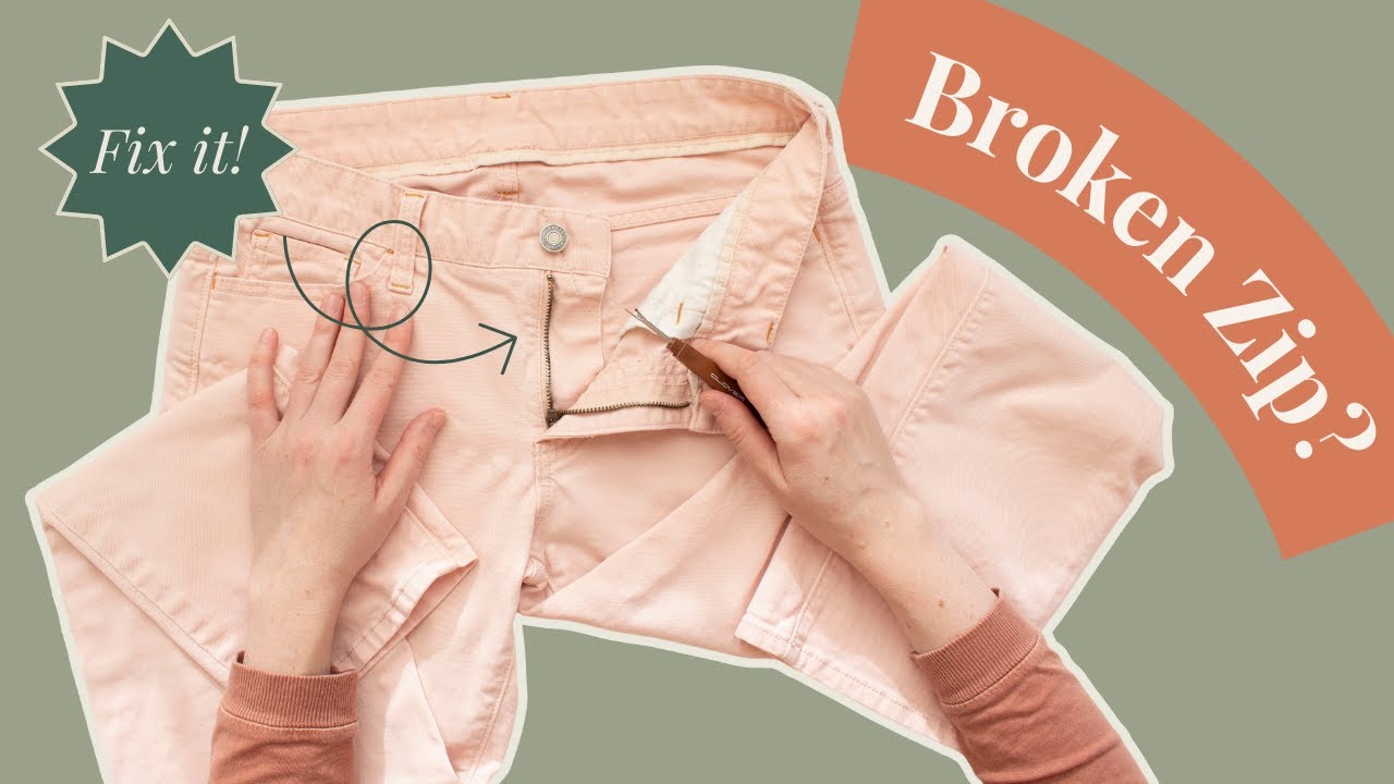 How to Replace a Zipper YouTube