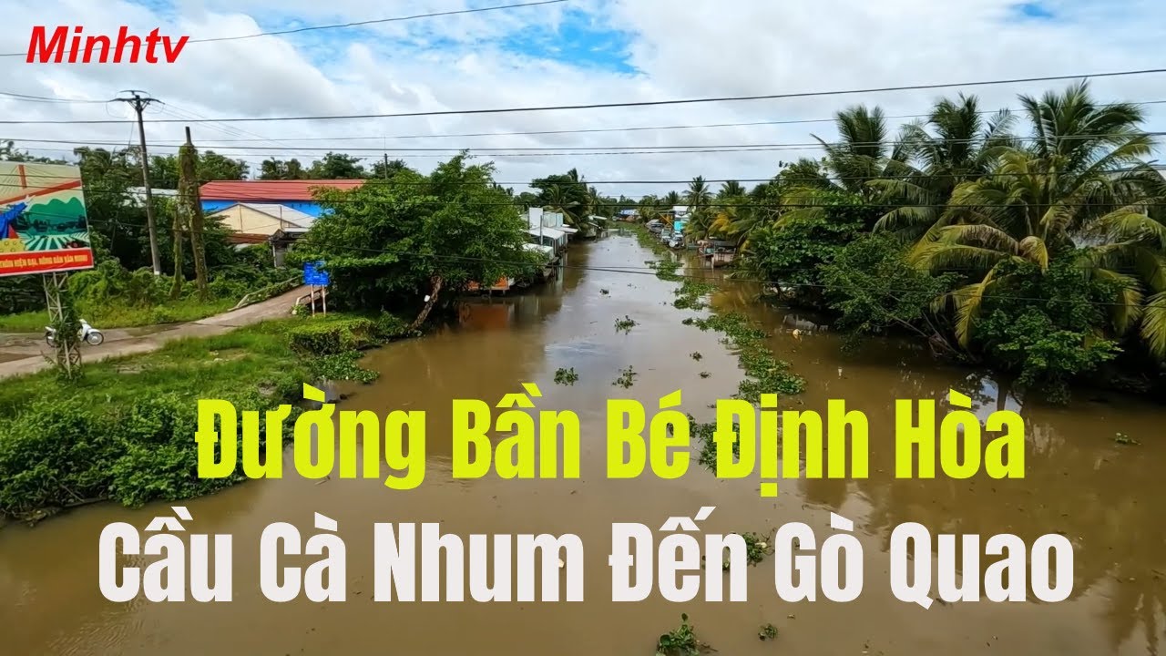 Go Quao Xã Định Hòa Đến Thị Trấn Gò Quao Huyện Gò Quao Tỉnh Kiên Giang Trên ...