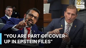 “You’re Part of the Cover-Up” — Dan Goldman Explodes at FBI Director Patel on Epstein Files | AC1G