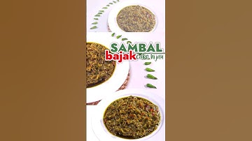SAMBAL BAJAK CABE HIJAU #shorts #sambal #fypシ