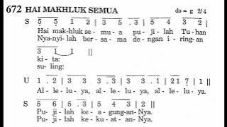 672. HAI MAKHLUK SEMUA | Masa Paskah