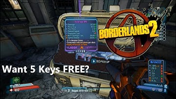 I Open 5 Keys in Borderlands 2 + FREE SHiFT CODES MAY-JUNE!