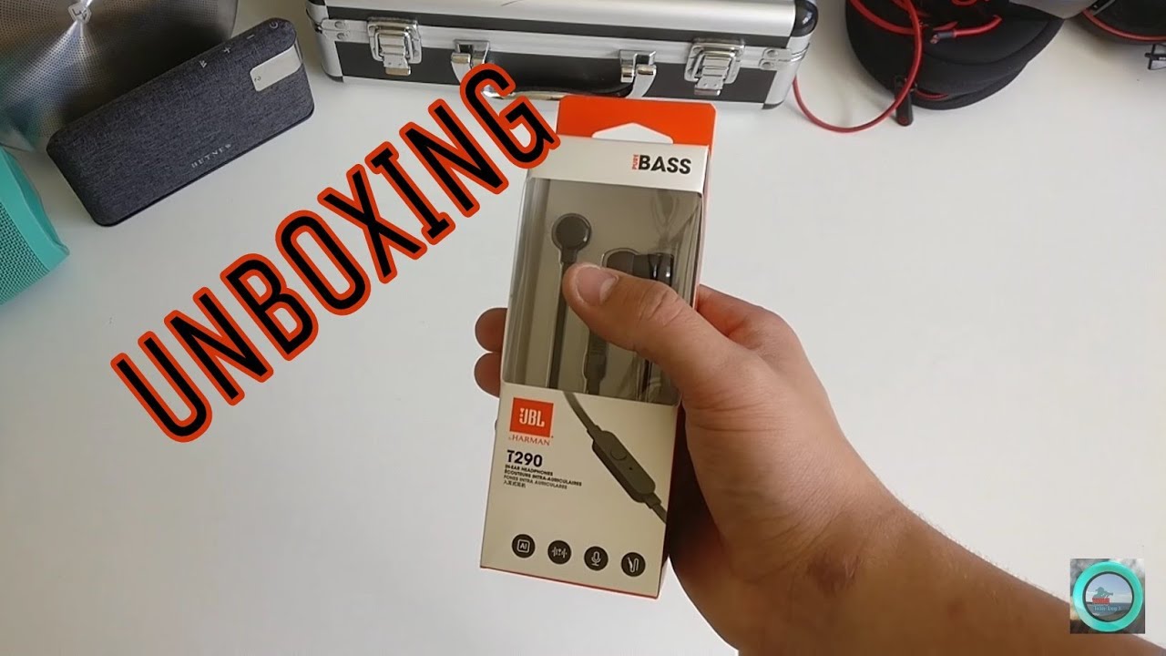 tilpasningsevne hulkende Skinne JBL T290 Headset - UNBOXING First Impression - YouTube