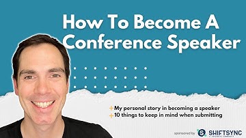 How To Become A Conference Speaker?