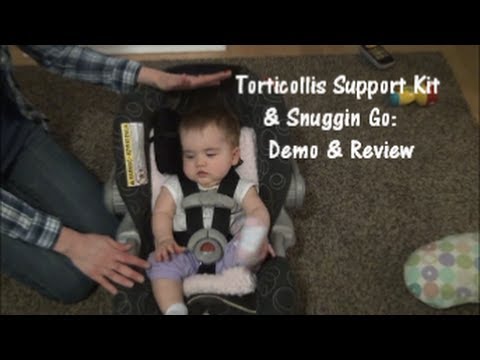 Torticollis Support Kit & Snuggin Go Product Review