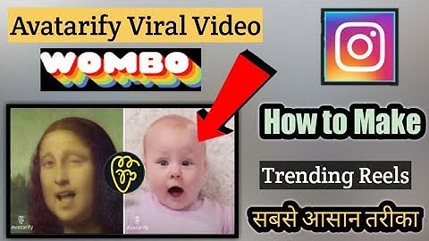 Avatarify Video || How to make animation video any image || Instagram trending reels