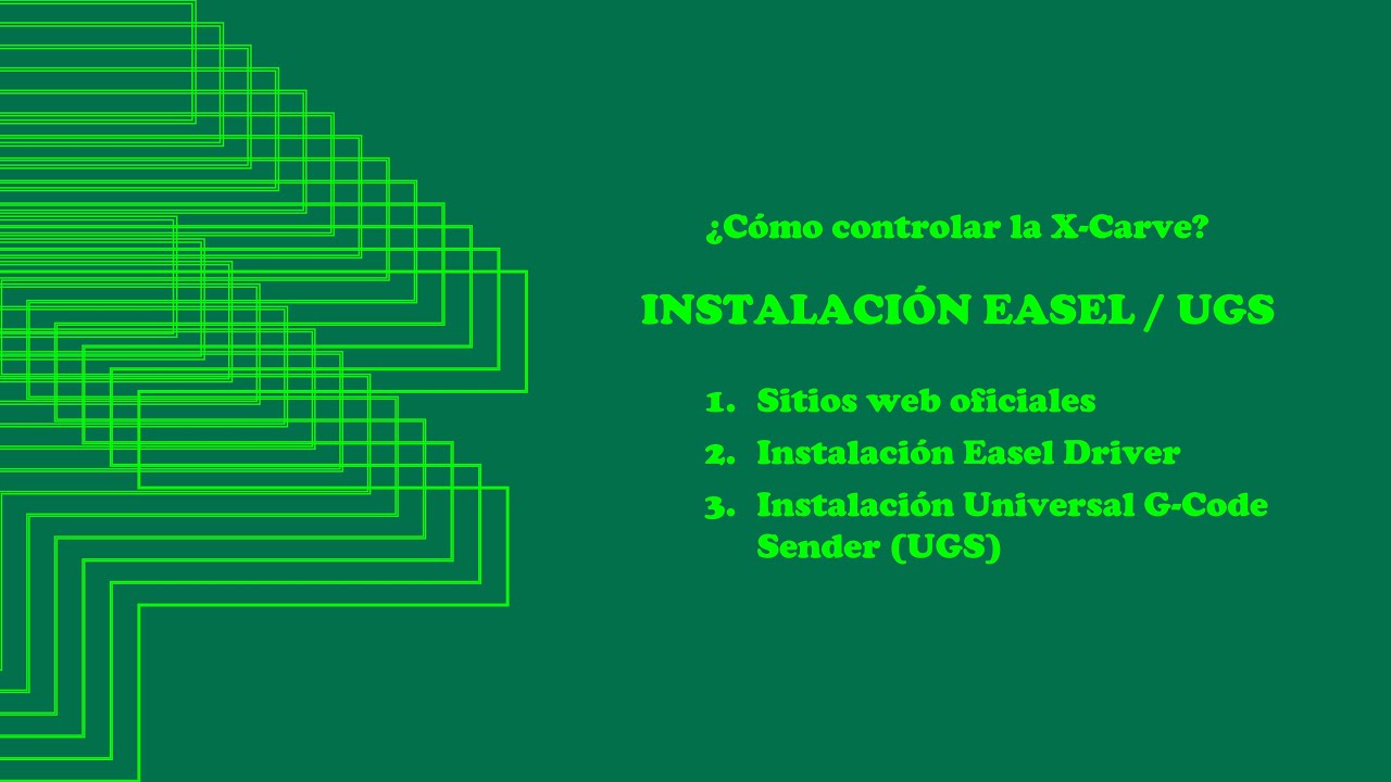 TUTORIAL INSTALACIÓN EASEL DRIVER y UGS para FRESADO 3D | FabLab - YouTube