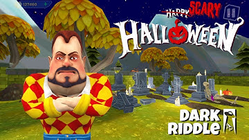Dark Riddle Halloween ( MOD ALL SKINS ) : Good Horror Game And Play Guide / Part 25
