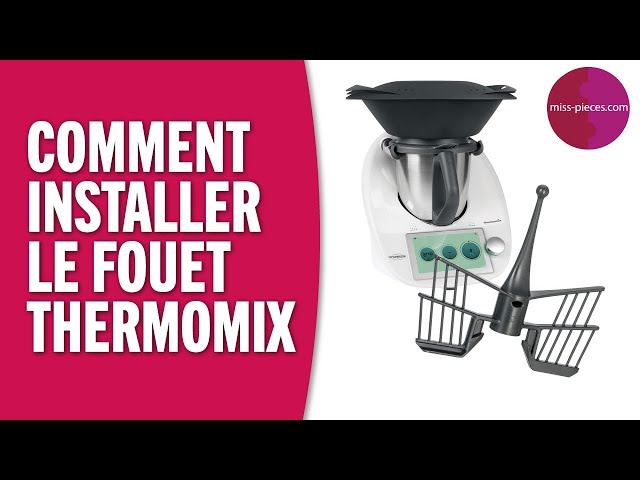 Comment utiliser le fouet - avec Thermomix®