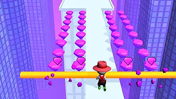 🕹 Roof Rails - New Update Gameplay - All Levels 16-30 Part 2 - Mobile Game - Android, iOS