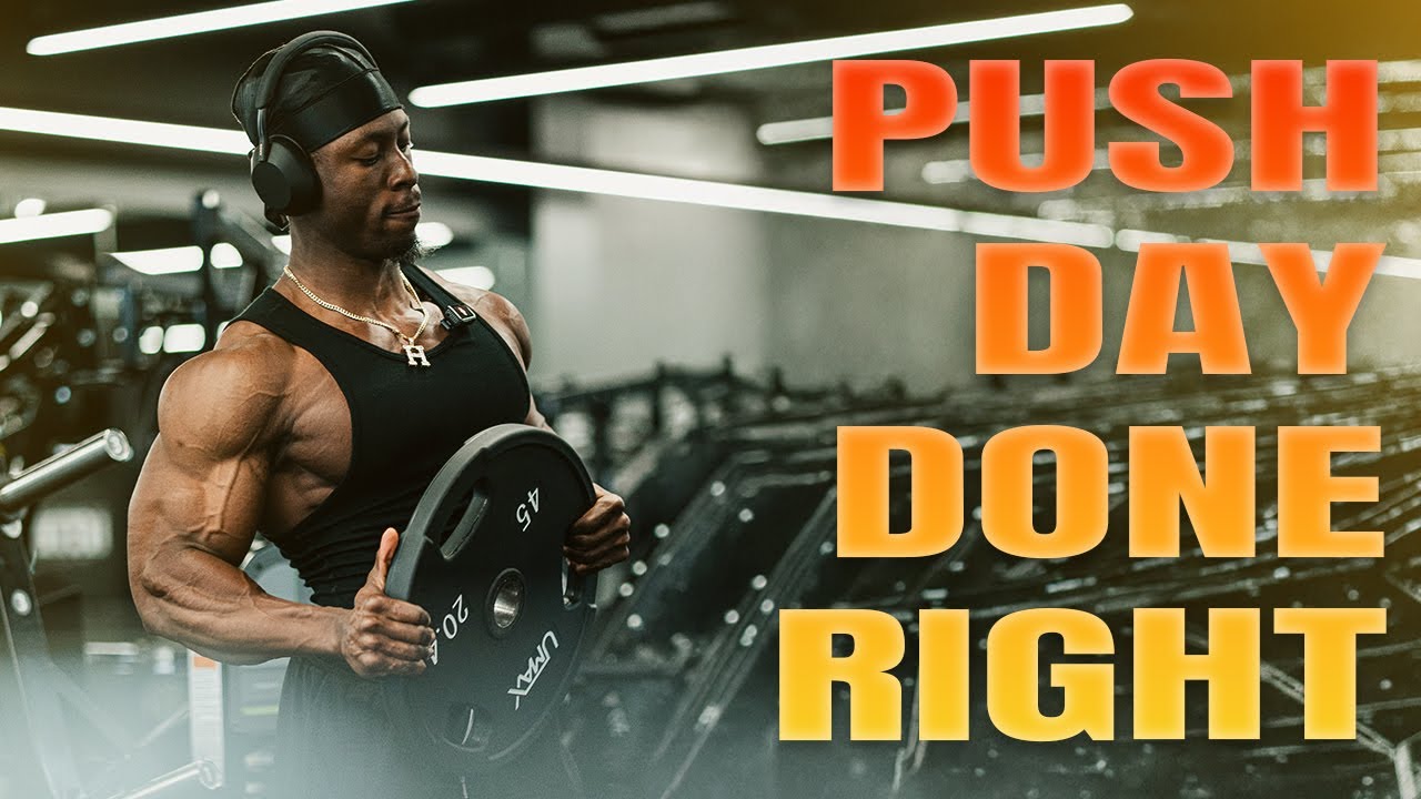 PUSH DAY WORKOUT - Chest, Shoulders & Triceps