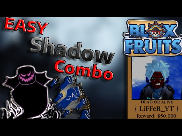 Easy shadow combo Next?#shadow#bloxfruits#roblox#pvp#skill