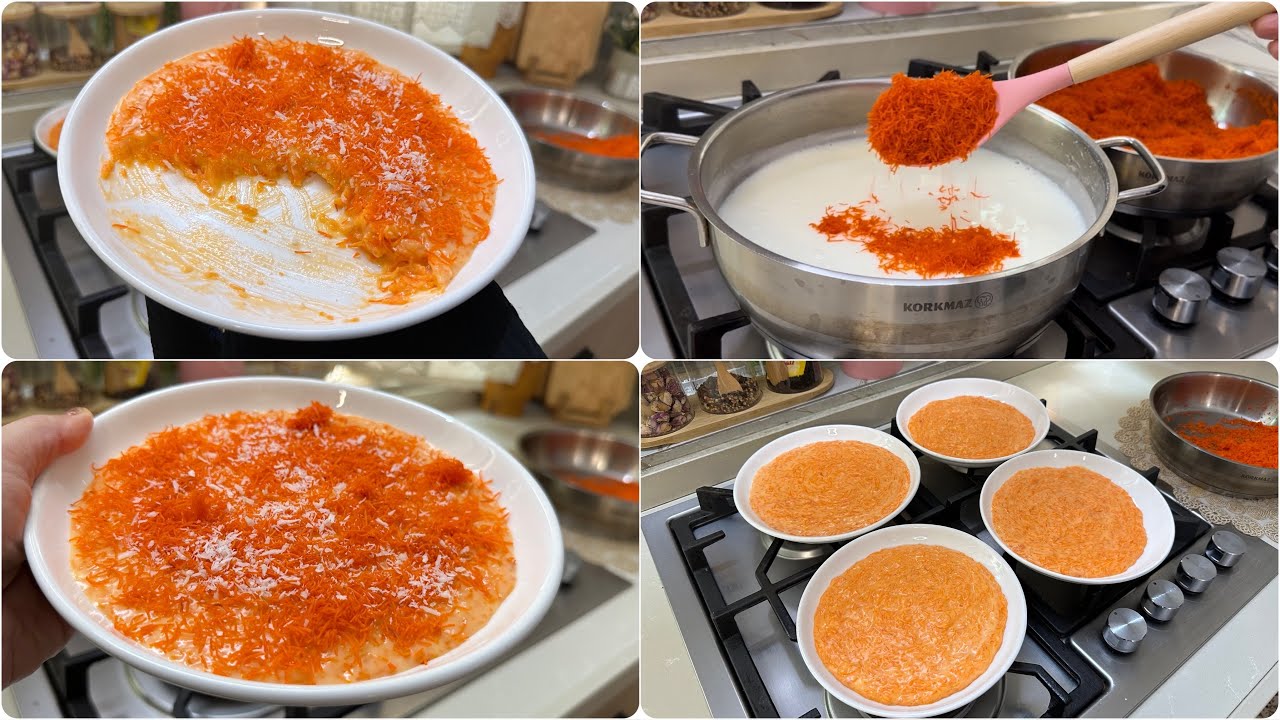 حلاوة خيالية💥على طريقتي لازم تجربوها بمكونات جداً بسيطة الكل حيسأل عن طريقتها حلاوة الكنافة الباردة