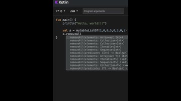Remove Zero From List in Kotlin #shorts