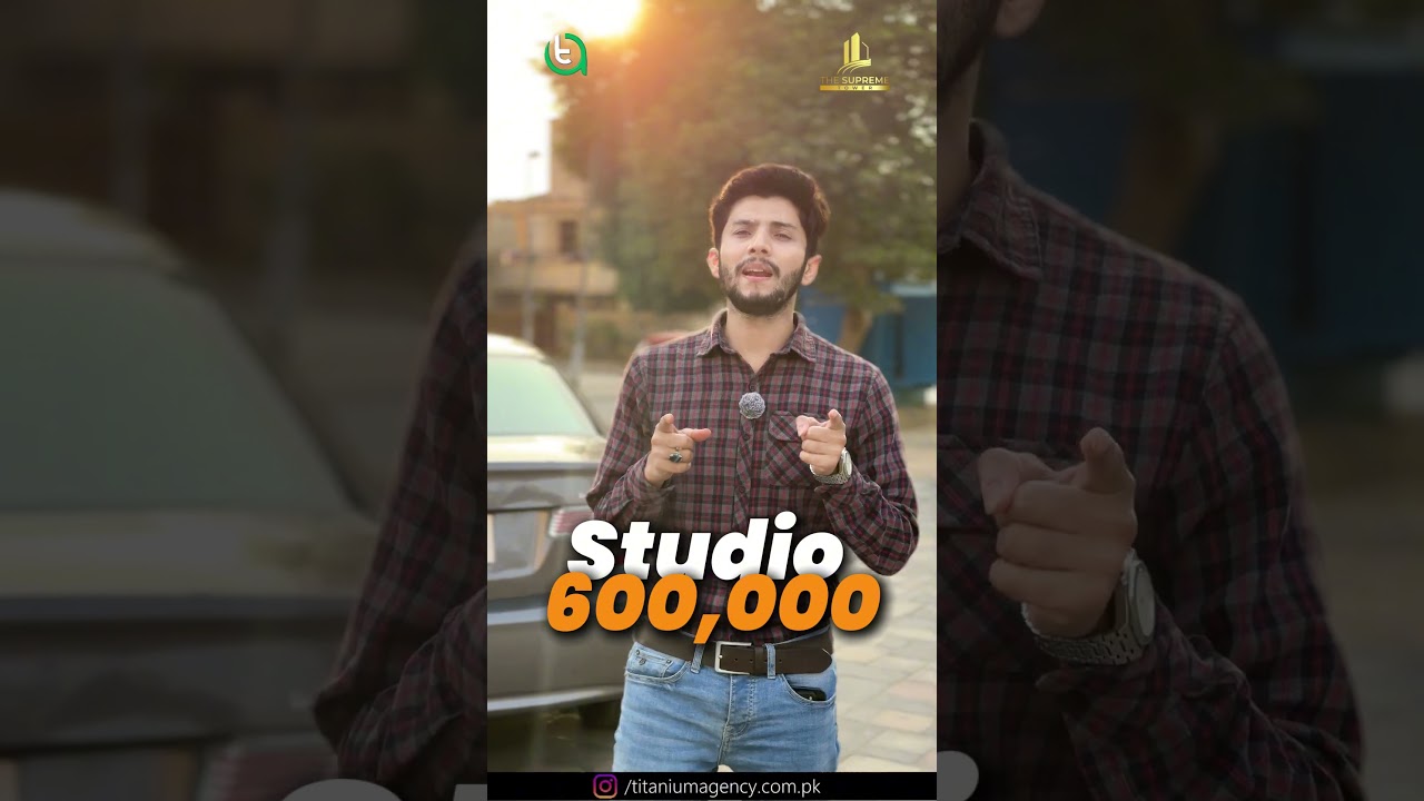 Supreme Tower Bahria Town Lahore | Апартаменты класса люкс | Бронирование за 6 лакхов