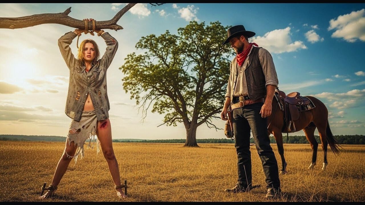 You shave... and I'll kill you." The rancher stepped forward ...