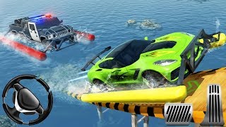 Police Truck Water Surfing Gangster - Driving Police Car | Android Gameplay screenshot 5