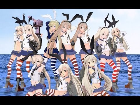 【MMD】しまかぜ天国～One・Two・Three～【配布モデル大集合】