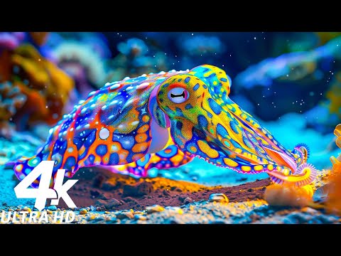 Underwater World 4K (ULTRA HD) - Discover The Beauty Of Coral Reef Fish 