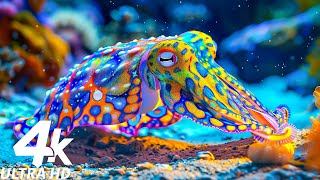 Underwater World 4K (ULTRA HD) - Discover The Beauty Of Coral Reef Fish - Relaxing Sounds