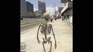 GTA 5 LIVE: SKELETON CHALLENGE! (Playing with No Health)
