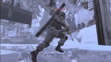 MW3 Outpost out of the map glitch