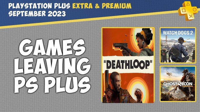 PS PLUS EXTRA/PREMIUM FREE GAMES NOVEMBER 2023