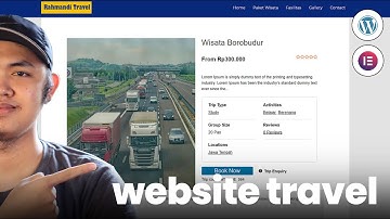 CARA MEMBUAT WEBSITE TRAVEL SENDIRI DARI NOL - FULL LENGKAP