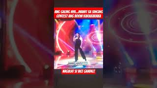KINANTA NYA ANG KARAKARAKA SA CHAMPIONSHIP NG SINGING CONTEST