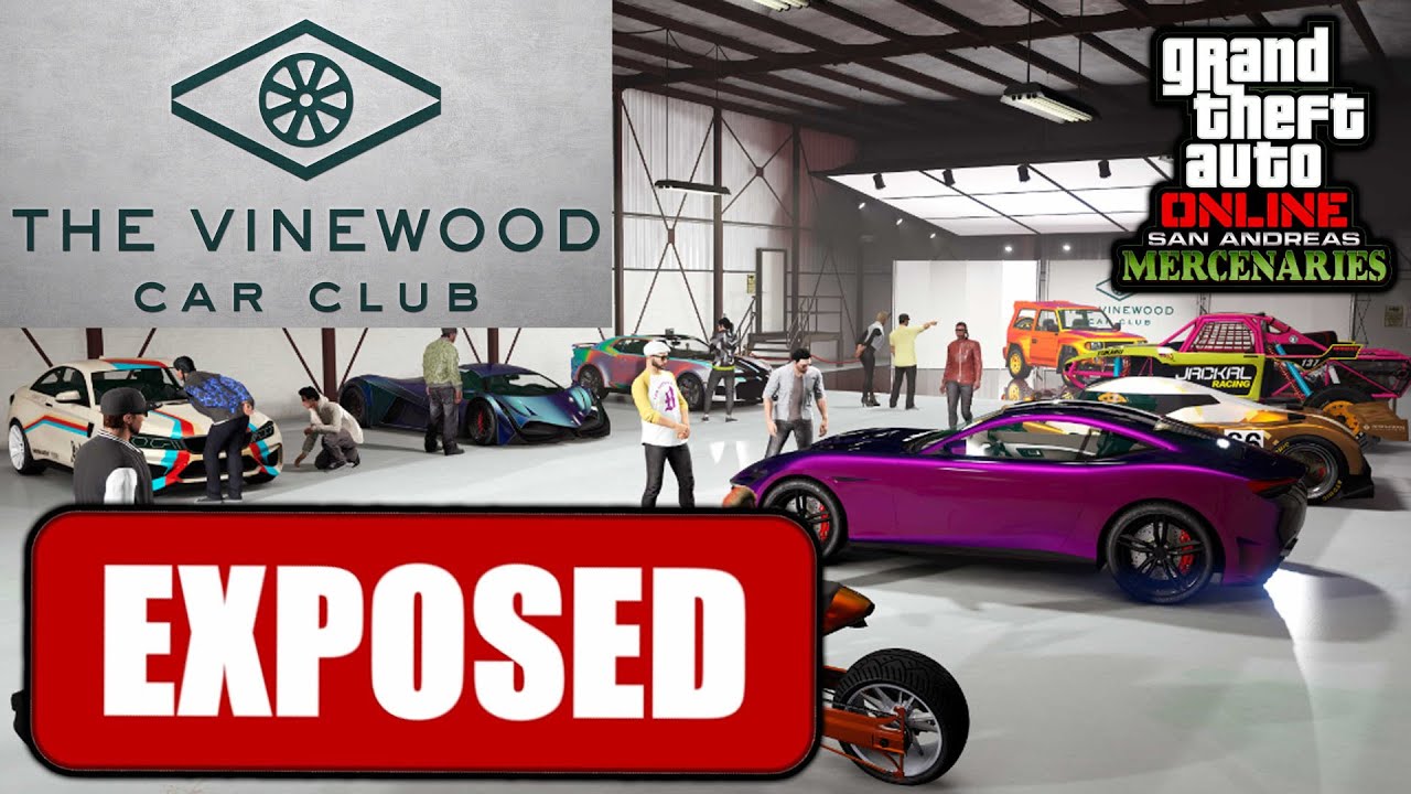 GTA Online: Vinewood Car Club Explained