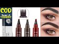 SUAKE - PENSIL ALIS ANTI AIR DAN TAHAN LAMA - TINT 4 TIP EYEBROW CONTOURING - COD