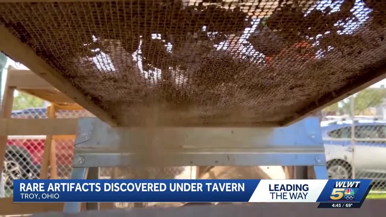 Coins over 200 years old among artifacts discovered under an Ohio tavern