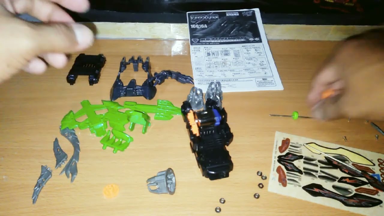 Merakit crush gear sangar caeservern