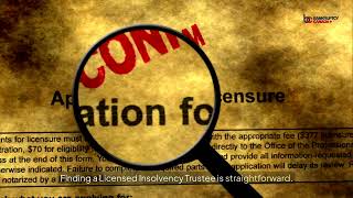 Find a Licensed Insolvency Trustee For Filing Bankruptcy or Making a Consumer Proposal Debt Relief