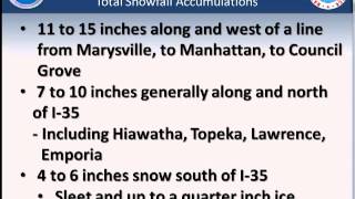 Weather Briefing Tuesday 2/19 7:30 PM