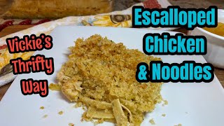 Fast & Easy Escalloped Chicken & Noodles!