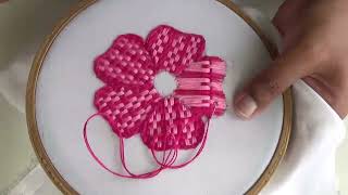 Hand Embroidery | Fantasy Flower Stitch | Bordado Fantasía | Hand Embroidery Tutorial For Beginners