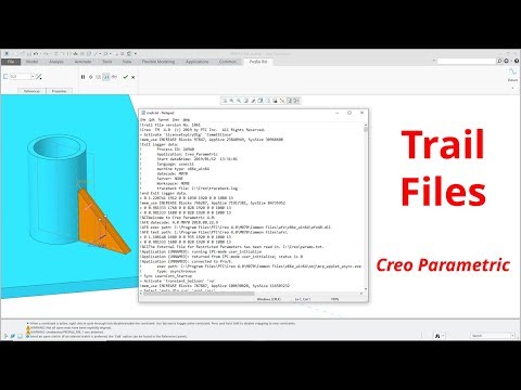 Creo Parametric Configuration - Trail Files