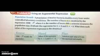 7-1 Zero and Negative Exponents
