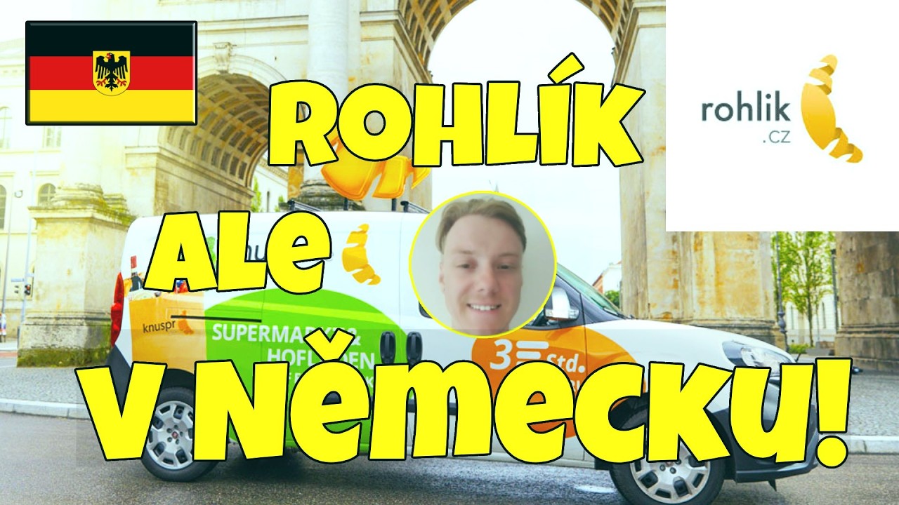 🎥 Pracuju v německém Rohlíku! | Moje zkušenost z Knusper.de 🇩🇪