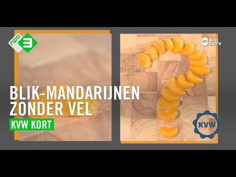 Mandarijntjes in een chemisch badje?! | KEURINGSDIENST VAN WAARDE KORT #1