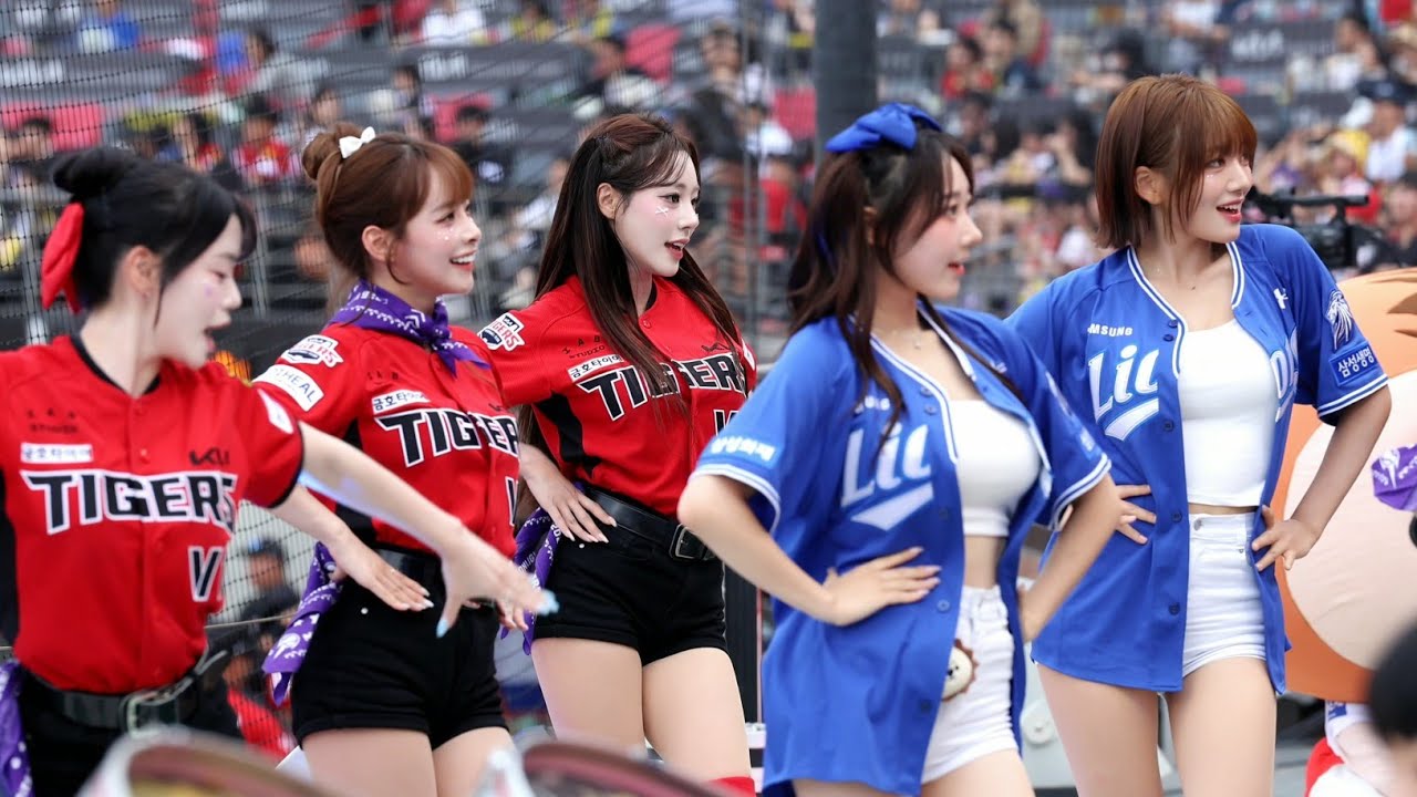 2026 달빛시리즈 기아&삼성 치어리더 공연 보랏빛 밤.