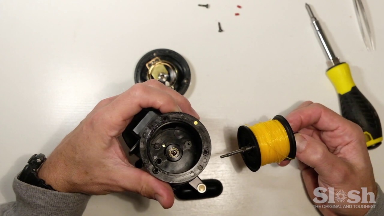 Daiwa Sl20SH bearing oil change 