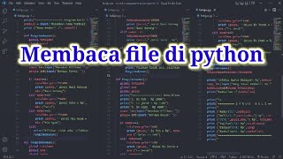 Membalas komentar tentang program python