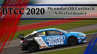 BTCC 2020. New Hyundai i30 Fastback N Performance EXCLER8 Motorsport