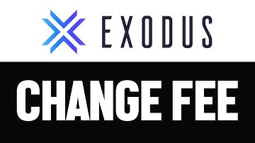 How To Change Bitcoin Fee in Exodus (Set a Custom Fee)